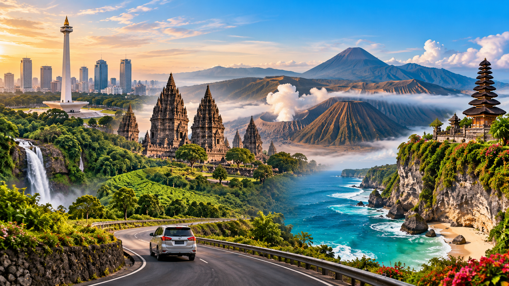 Jakarta to Bali Overland Tour – 13 Days 12 Nights